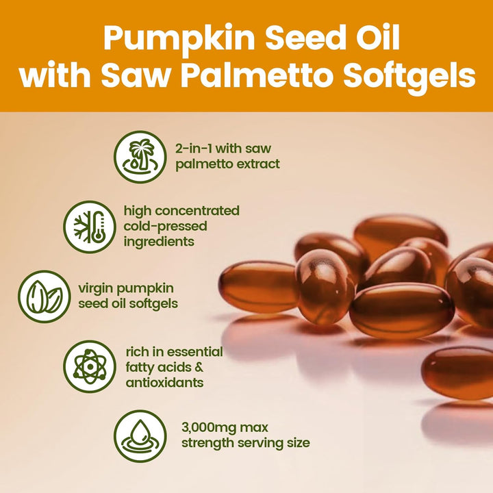 Pumpkin Seed Oil Softgels